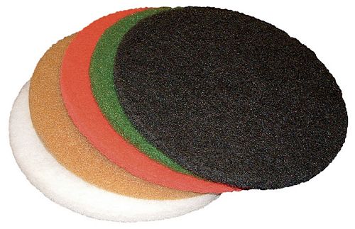 20" White Polish Pad, box of 5