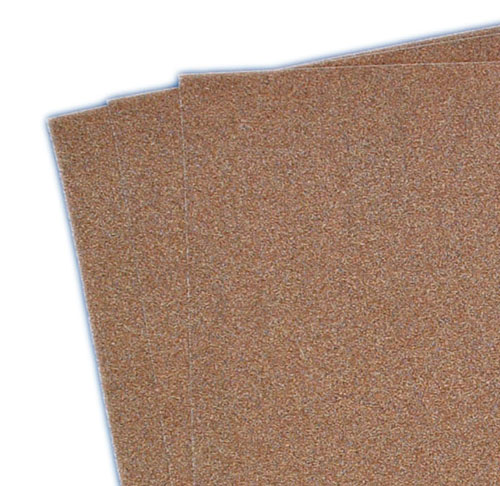 40-D grit Virginia Abrasives 9"x11" Garnet Paper Sheets, Box of 25