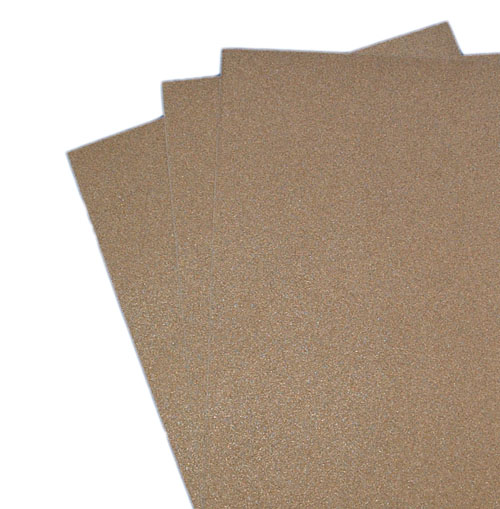 50-D grit Virginia Abrasives 9"x11" Aluminum Oxide Paper Sheets, Box of 25