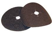 40 Grit  7" x 5/16" Edger Disk, Virginia Abrasives, box of 50