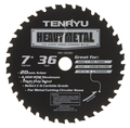 7" x 36T x 20mm arbor Tenryu Heavy Metal Saw Blade