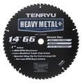 8" x  34T x 5/8" arbor Tenryu Heavy Metal Plus Saw Blade