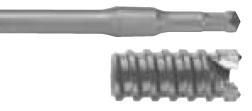 1-5/8" dia.10" len. SDS-max Shank Solid Body Hard Head Bit