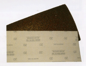 20 Grit 8" x 17-5/8"  Virginia Abrasives Silverline SL8 Hook and Loop Sanding Sheets, case of 50