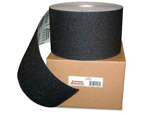 12" x 50 yard 60 grit Roll of Virginia Abrasive Silicon Carbide