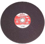 12" x 1/8" x 7/8" 6300 rpm Virginia Abrasives Abrasive Blade, Metal/Steel, Box of 10