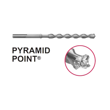 3/4"x25"SDS Relton Pyramid Point Hammer Bit