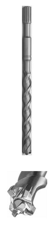 5/8" x 14"Relton Pyramid Point Spline Shank Hammer Bit